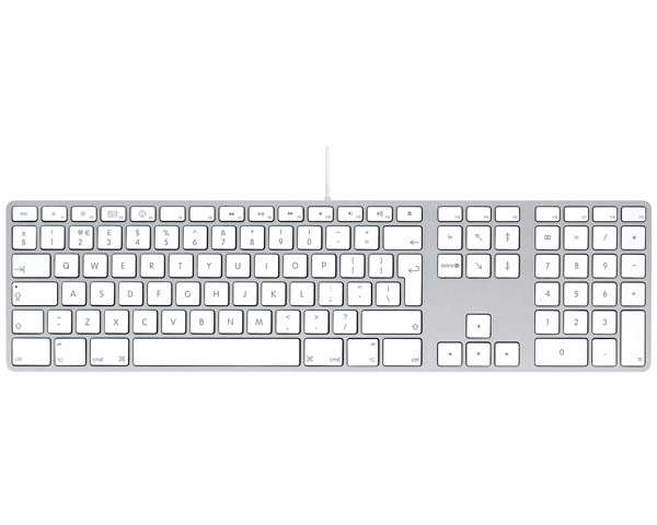 Apple Aluminium Keyboard, USB Extended UK